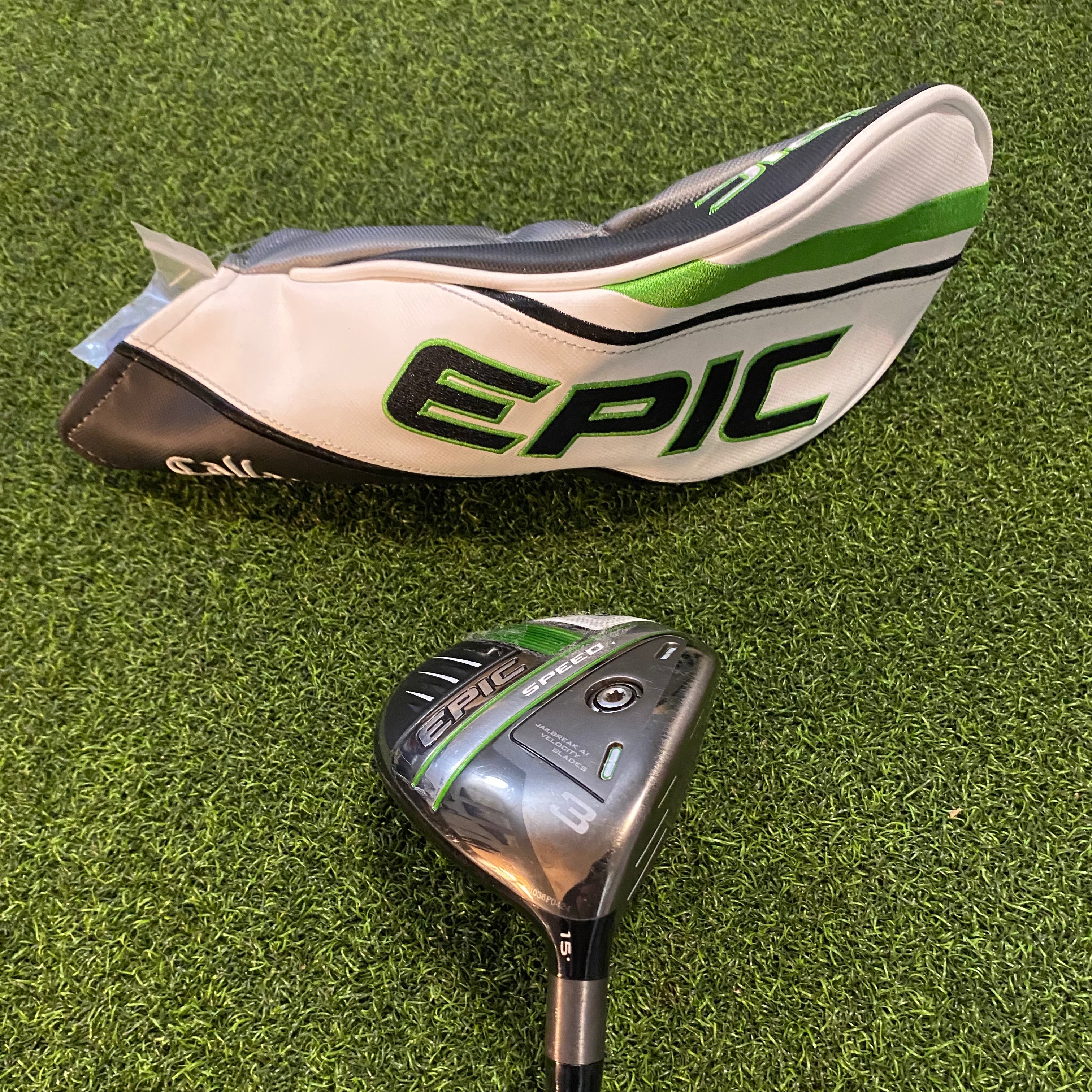 Callaway EPIC Speed 3 Fairway Wood sale 15* HZRDUS SMOKE IM10 70g Regular Mens RH