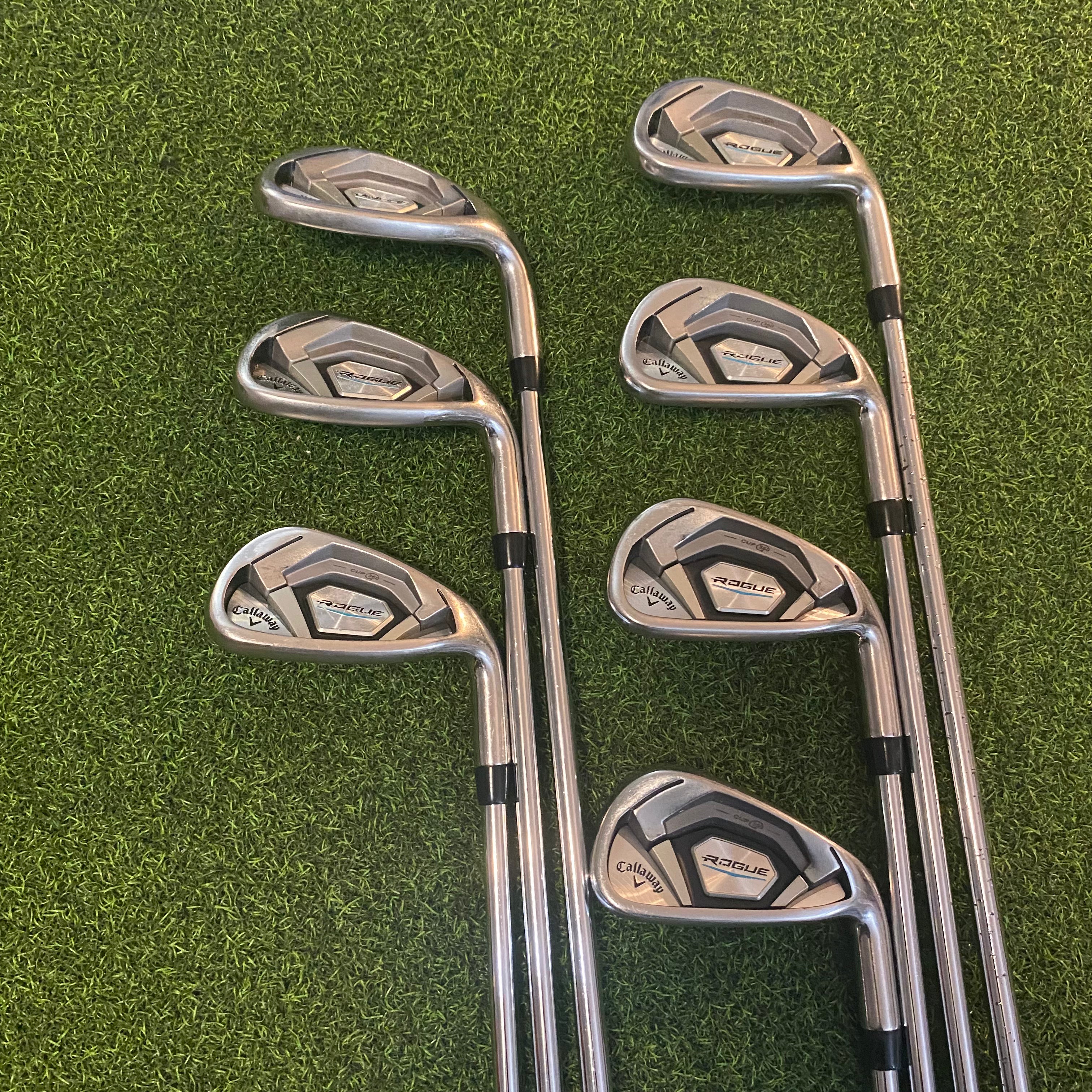 Callaway rogue irons hot sale used