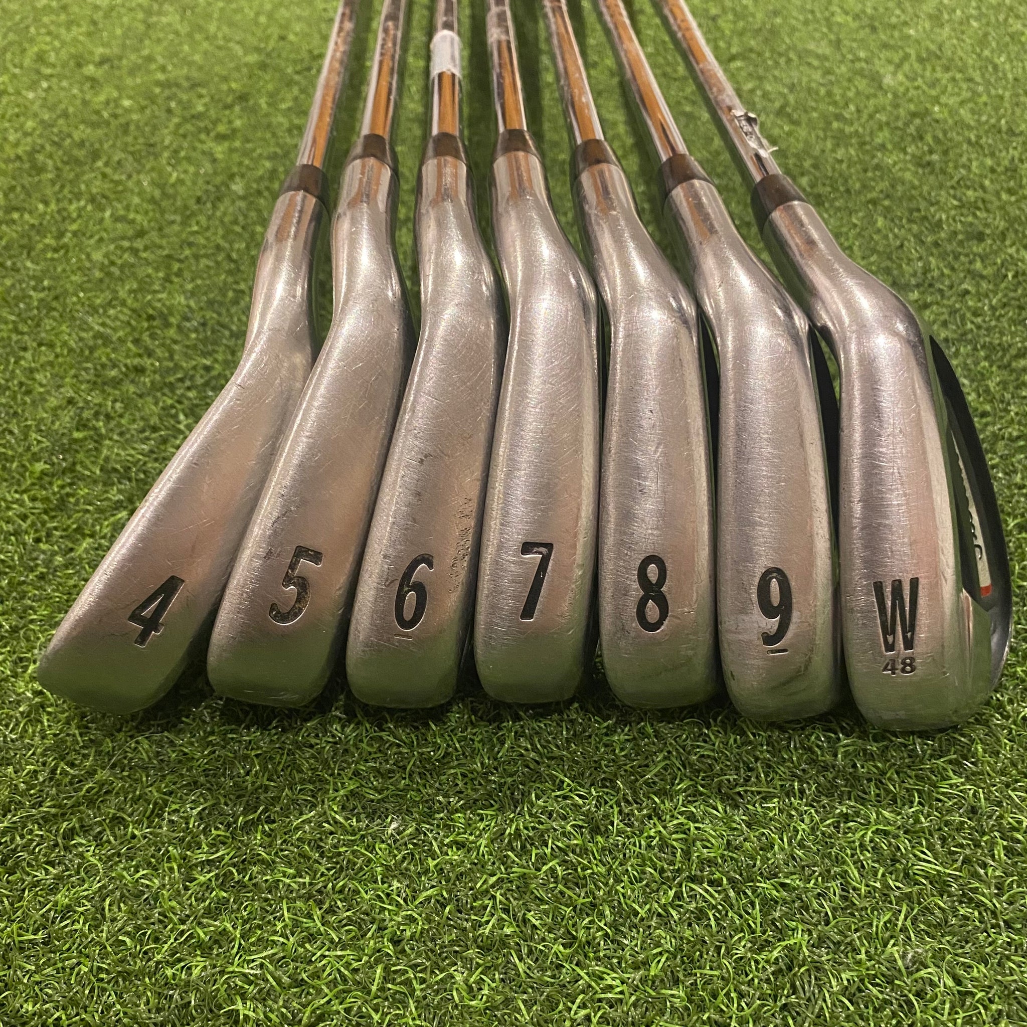 Titleist AP1 714 Irons (4-9 iron, AW - Stiff) – Midwest Golf Supply