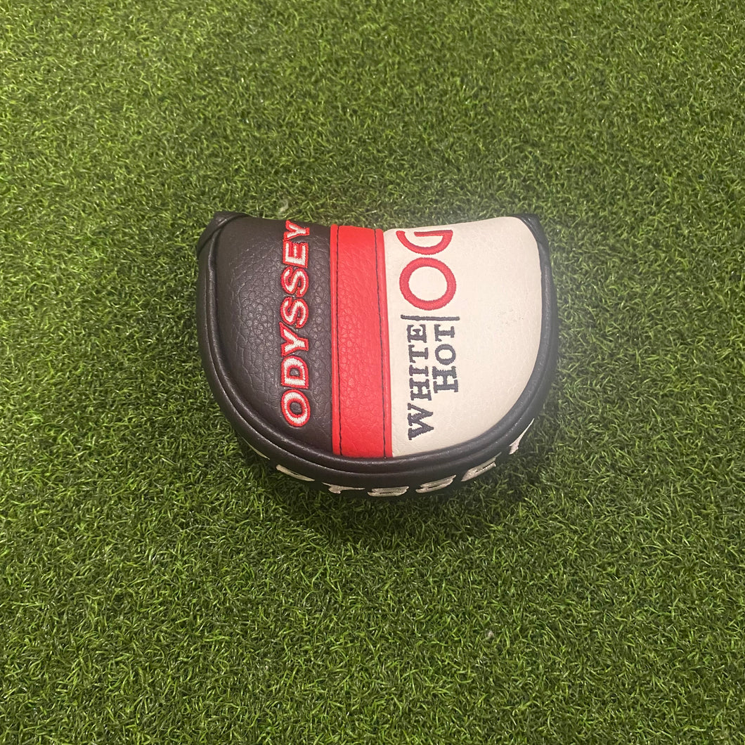 Odyssey White Hot OG Putter Headcover (Mallet) - Mint