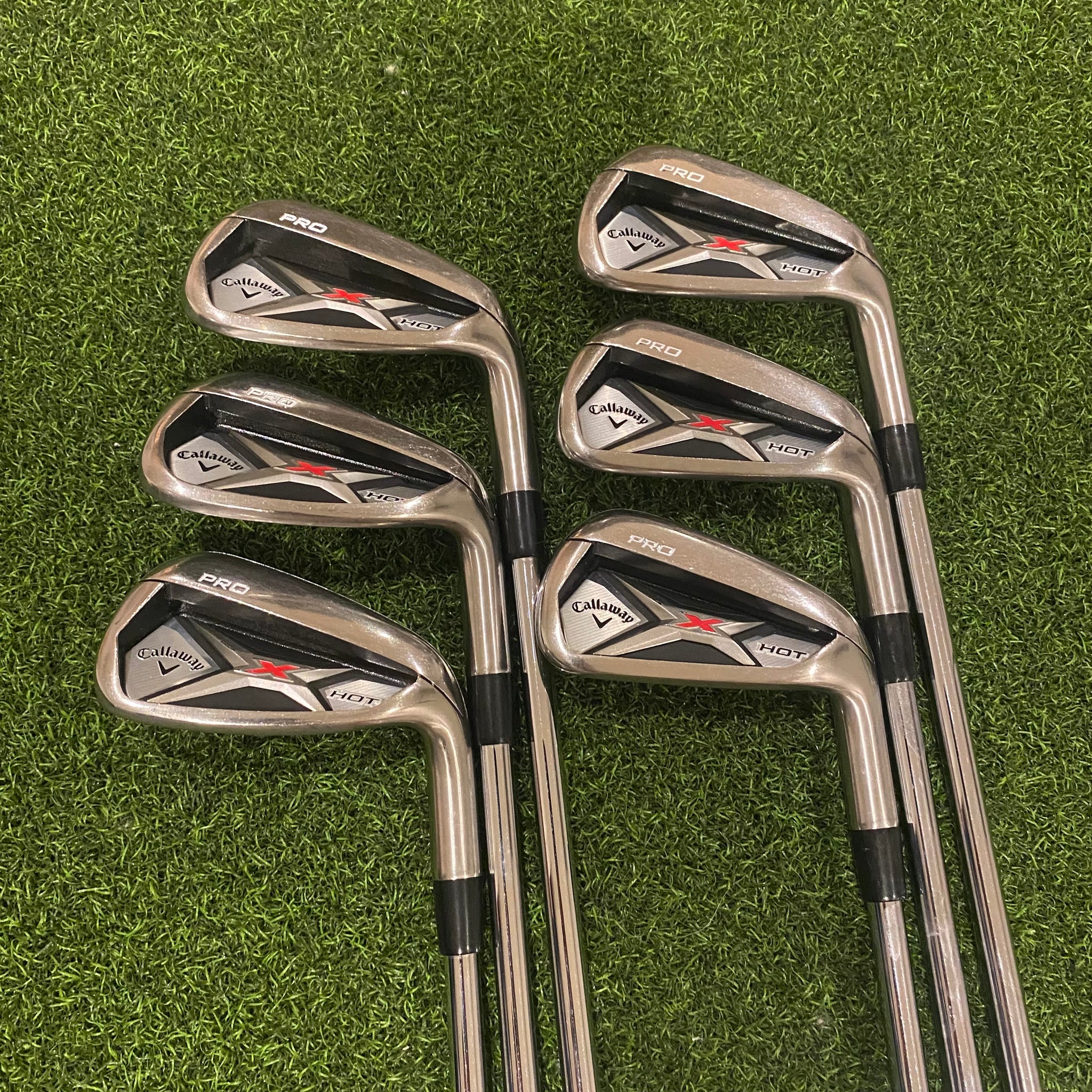 Callaway X Hot Pro Irons (5-PW, Stiff) – Midwest Golf Supply
