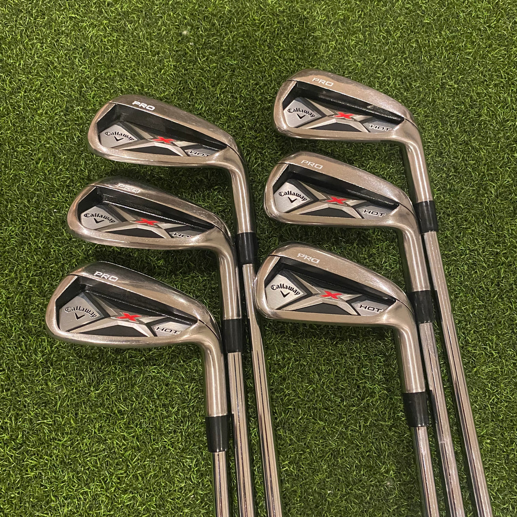 Callaway X Hot Pro Irons (5-PW, Stiff)
