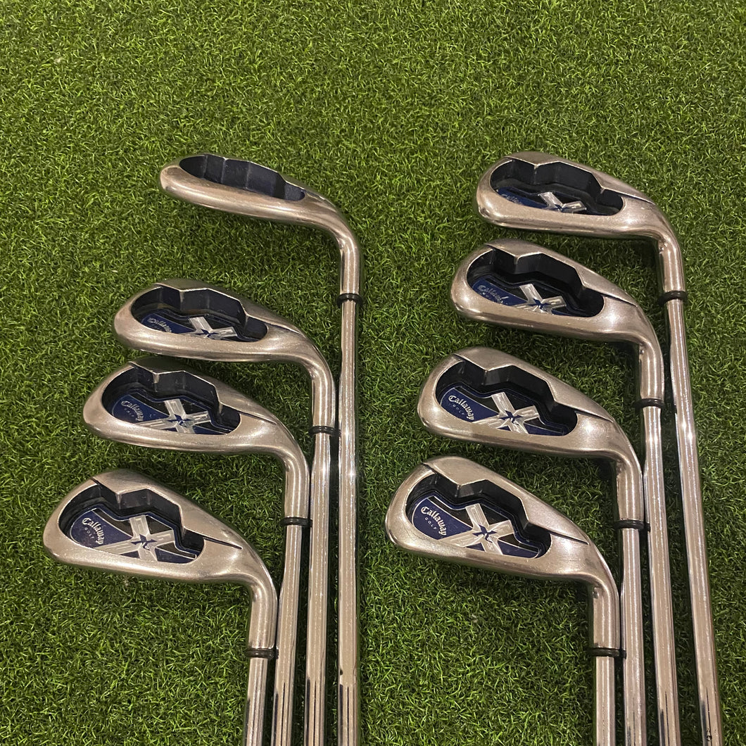 Callaway X-18 Irons (3-PW, Uniflex)