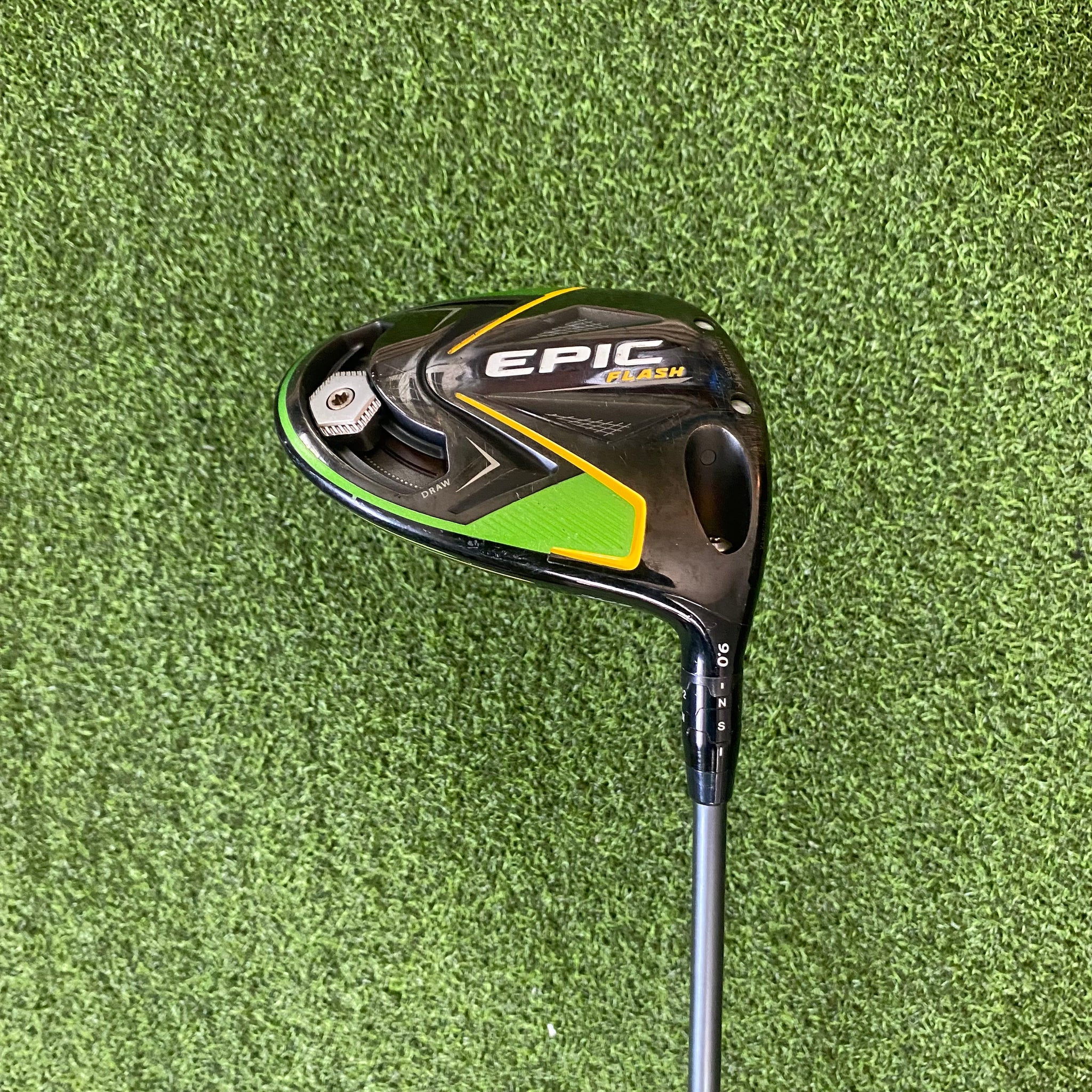 Callaway - コーティング施工済み エピックフラッシュ 9.0 ドライバーヘッドのみ キャロウェイ EPIC FLASH 9.0° ドライバー ヘッドのみ エピック