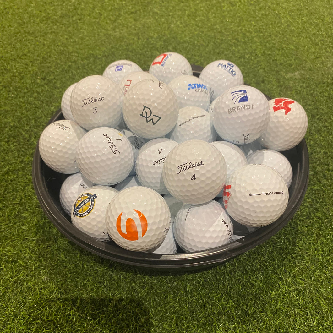 Dozen Titleist ProV1 Golf Balls (Logos Only) - Mint