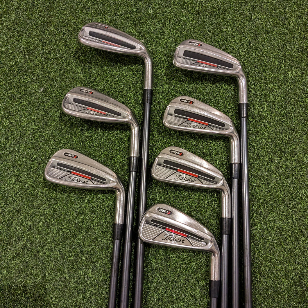 Titleist AP1 Irons (4-PW, Stiff)