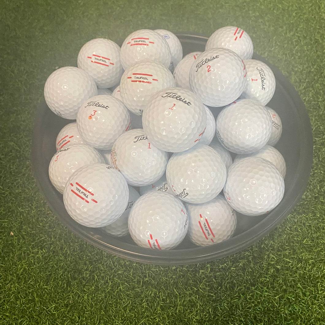 Dozen Titleist TruFeel Golf Balls