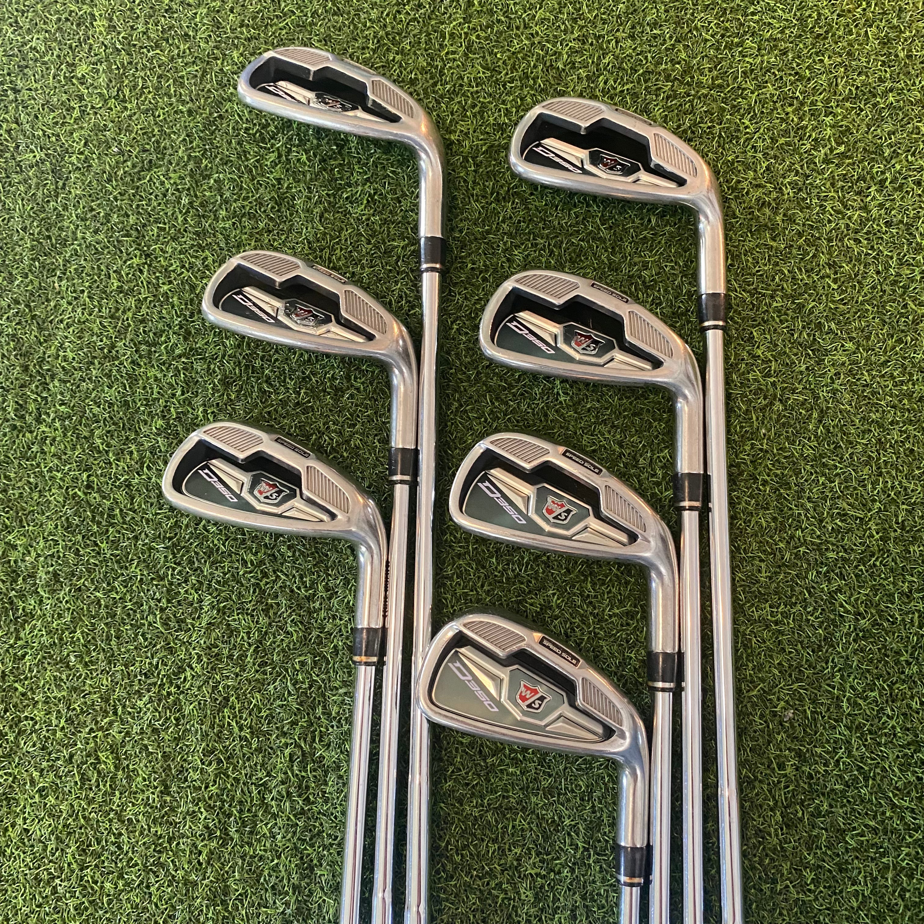 Wilson staff d350 hot sale irons