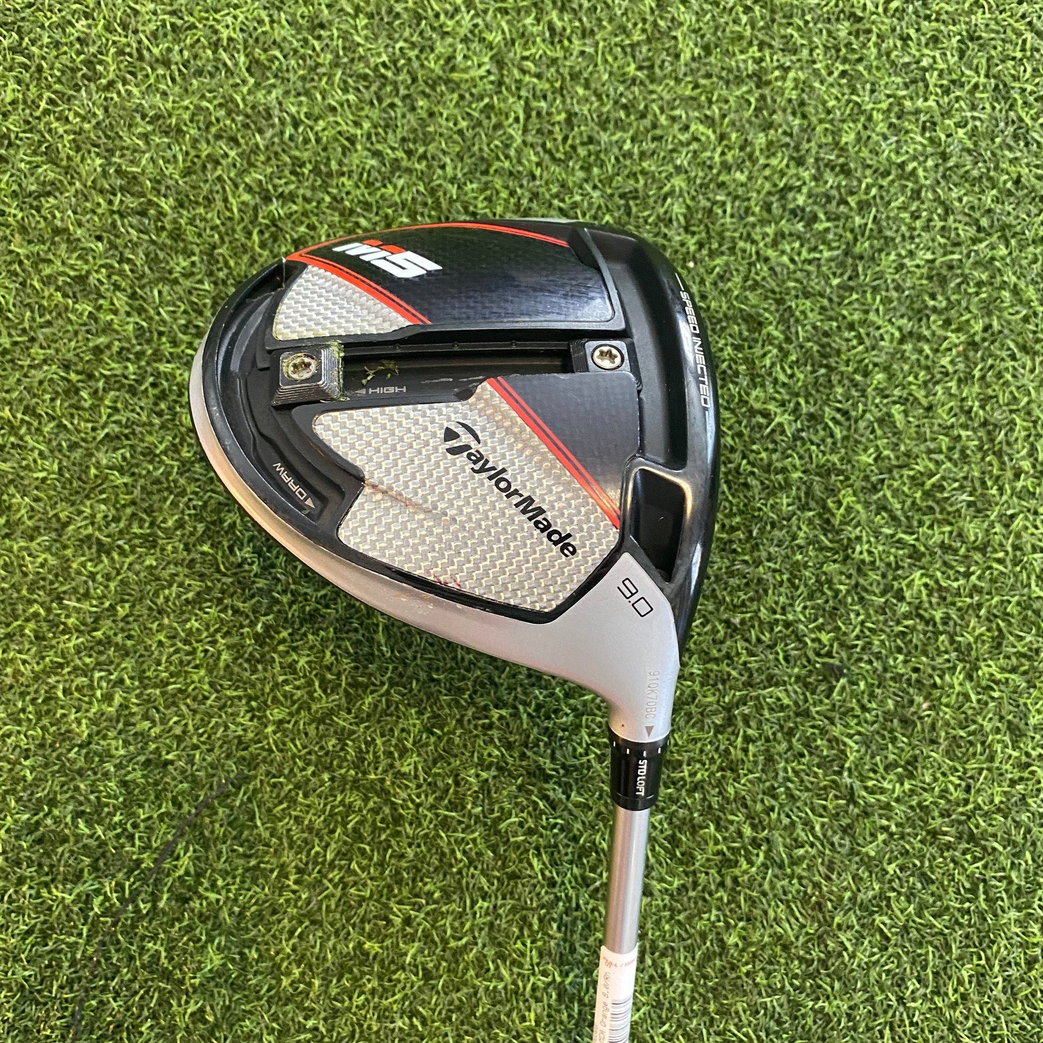 TaylorMade M5 9.0ドライバー Tour AD MT-6S Taylormade M5 Driver (9* - Stiff) – Midwest Golf Supply