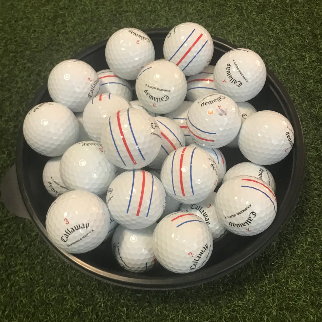 Dozen Callaway Chrome Soft X Golf Balls