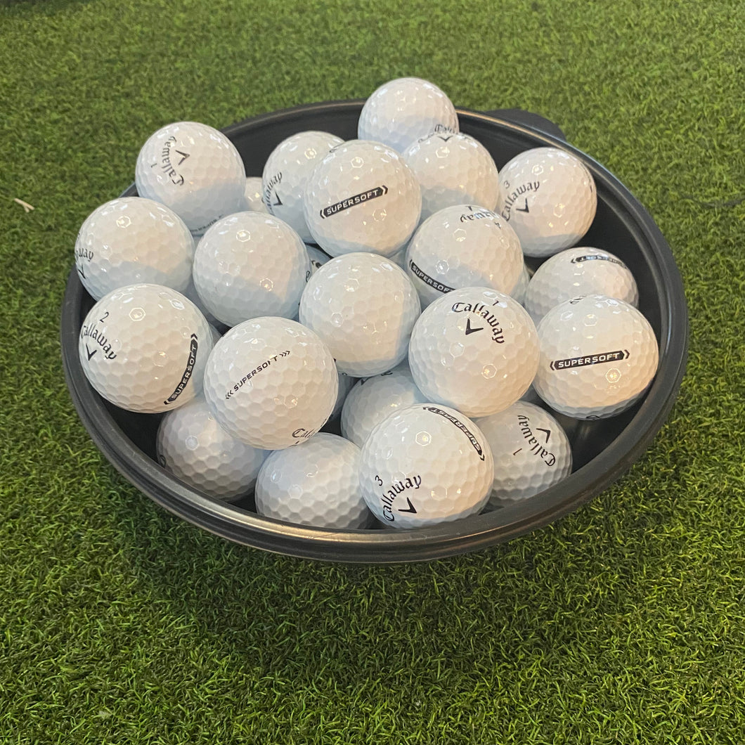 Dozen Callaway SuperSoft Golf Balls
