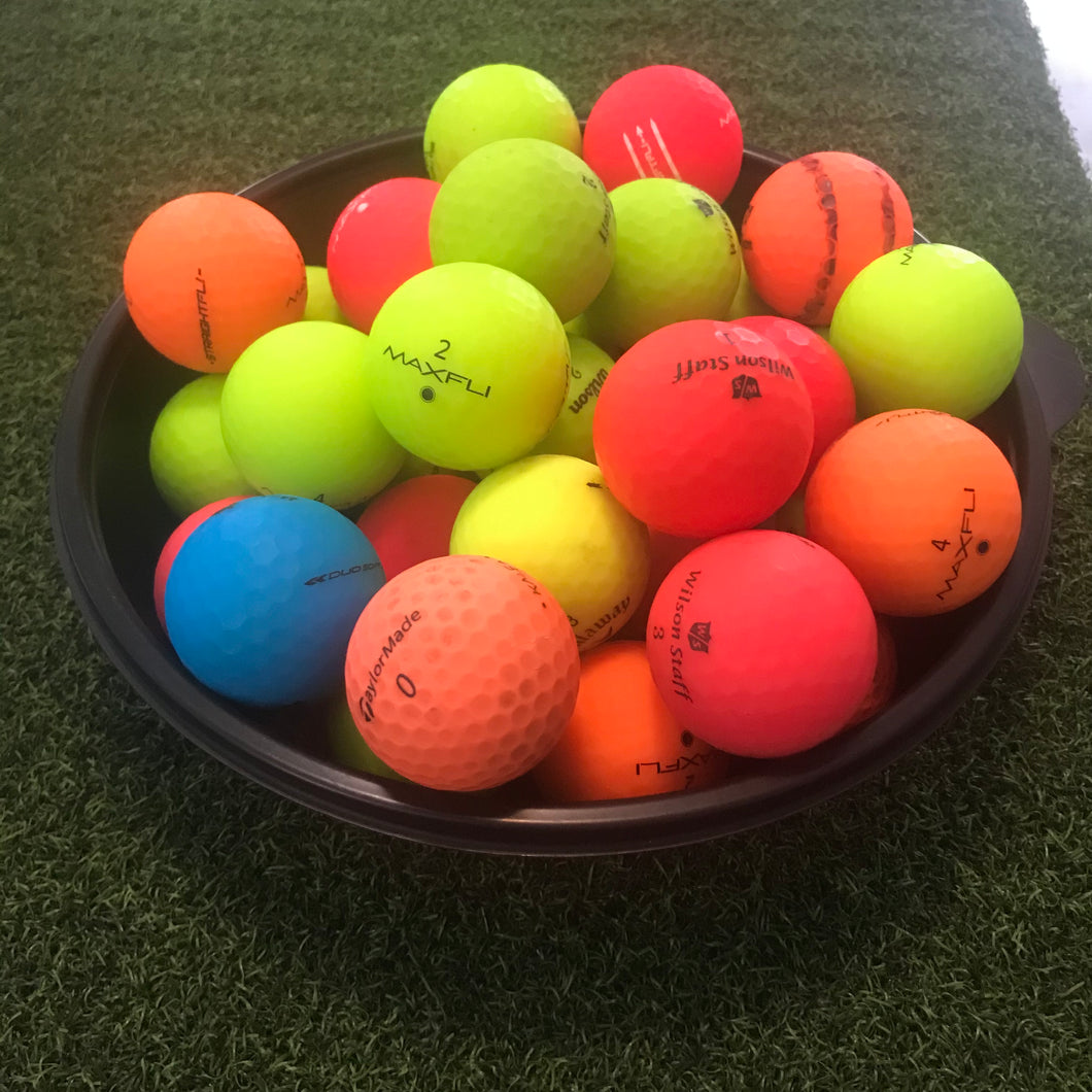 Dozen Matte Finish Golf Balls