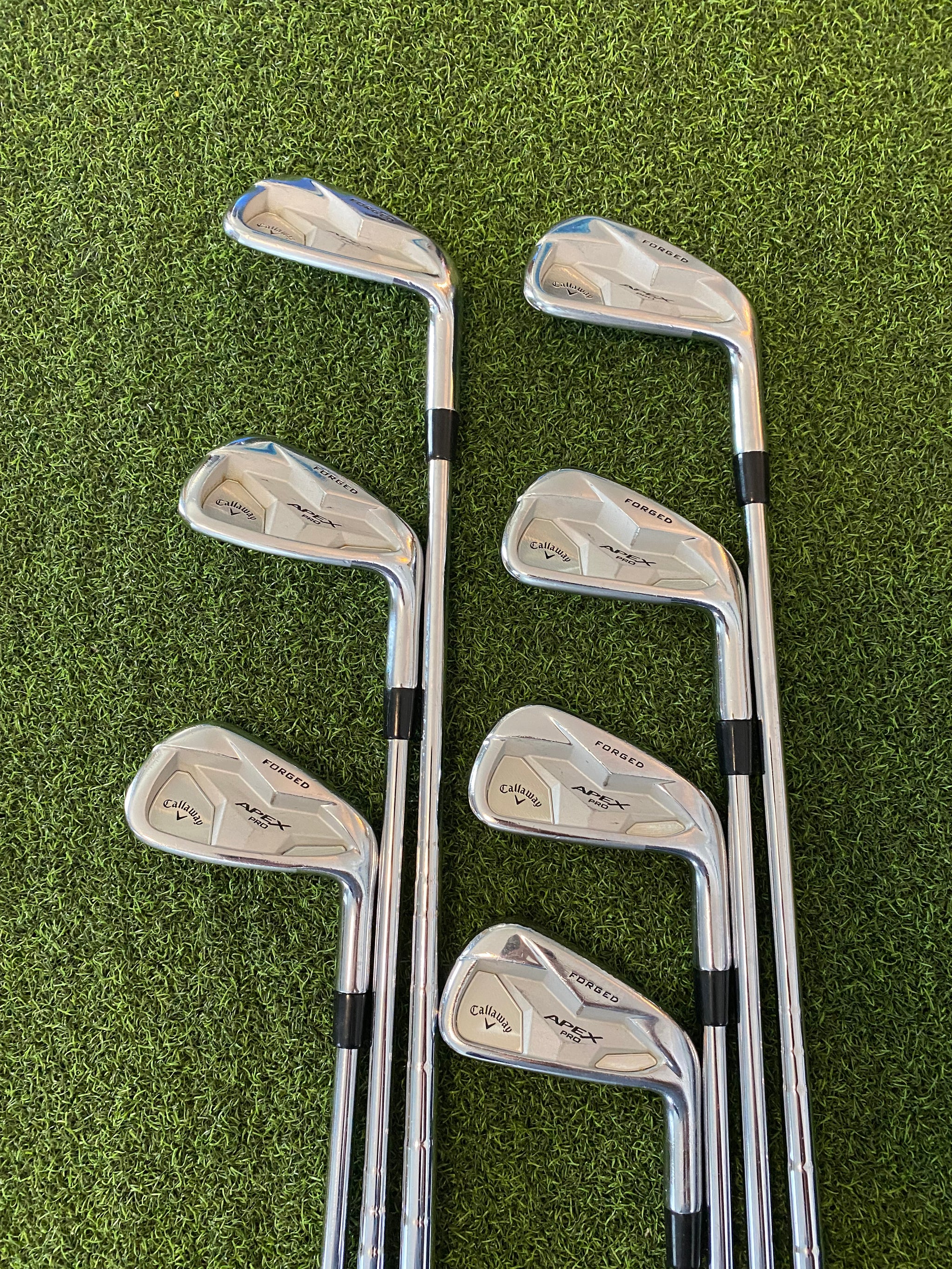 2019 Callaway Apex Pro Irons (4-PW, Stiff)